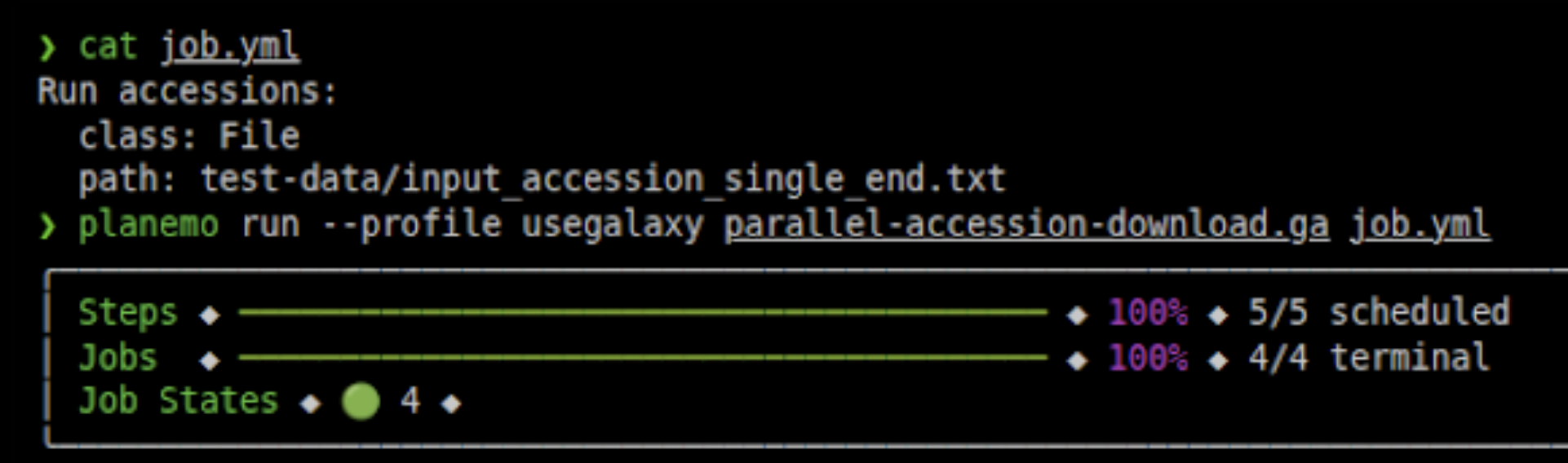 Run programmatically